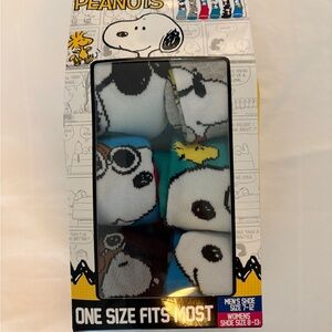 Peanuts Women/Men’s Socks Set - Multicolor